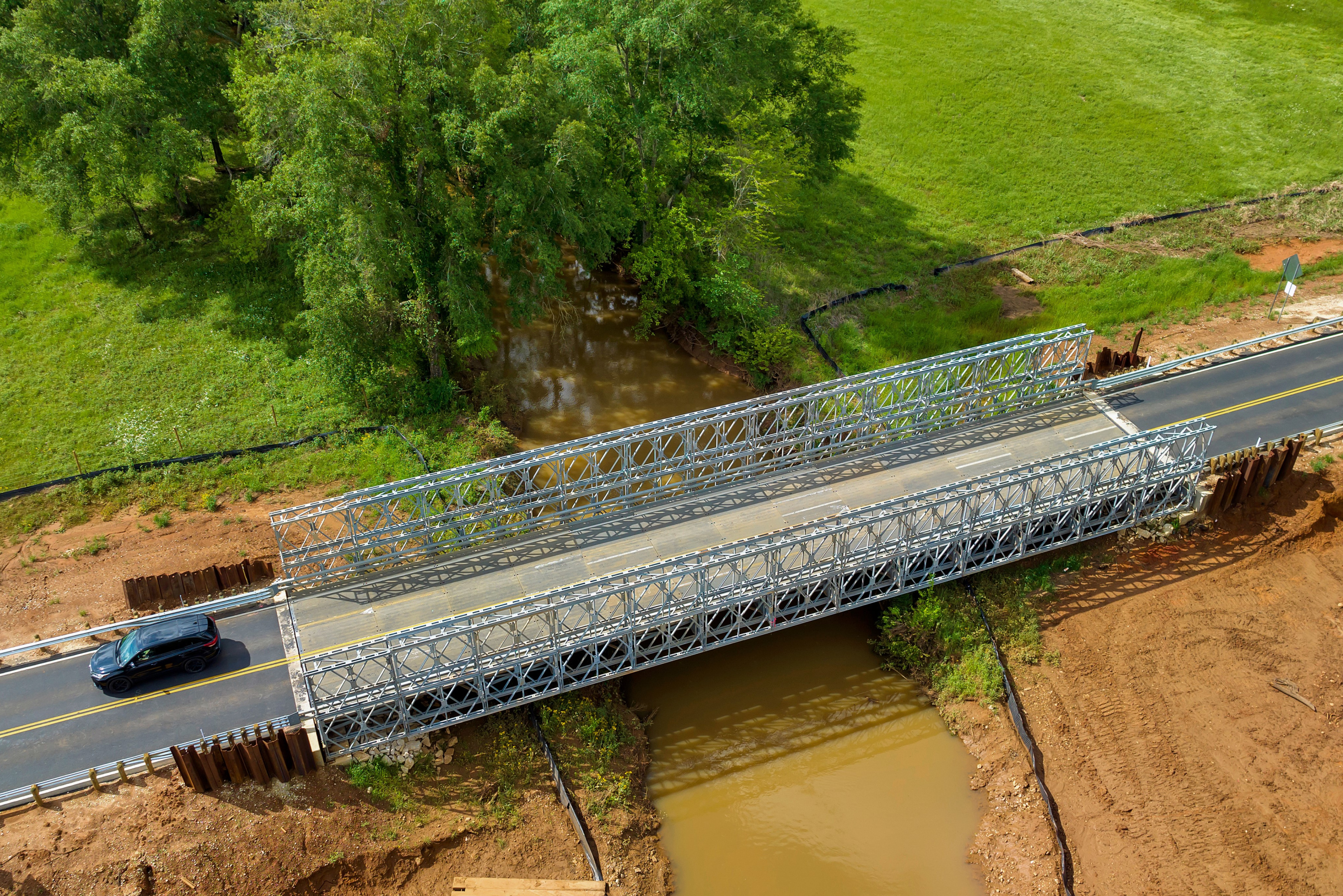 Acrow Detour Bridge in Texas