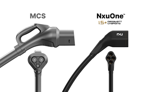 MCS vs NxuOne Charging Connector Comparison Shot 