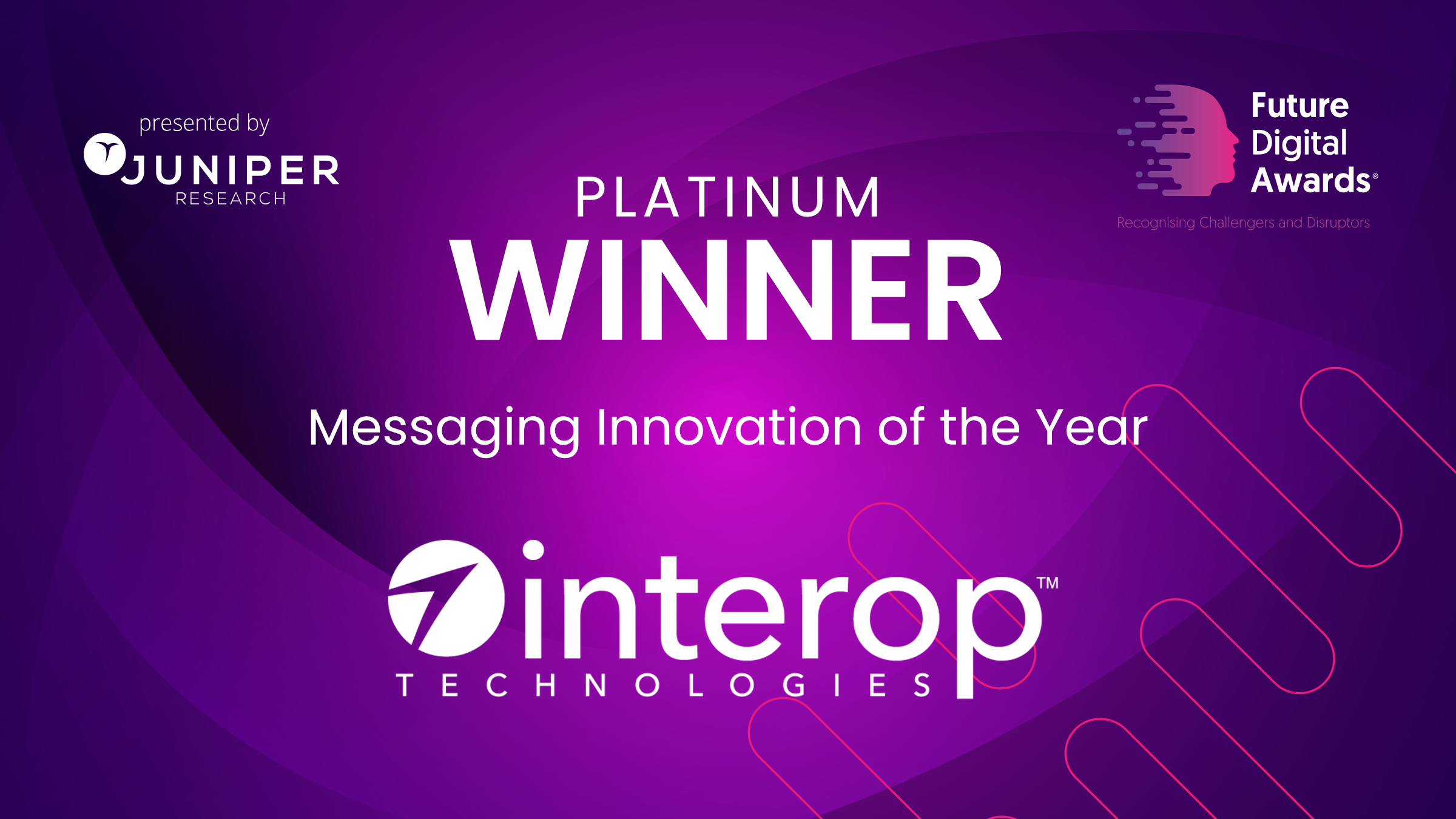 Interop Technologies’ RBM-IQ™ Wins Platinum for Messaging Innovation of the Year in the Future Digital Awards for Telco Innovation 2026