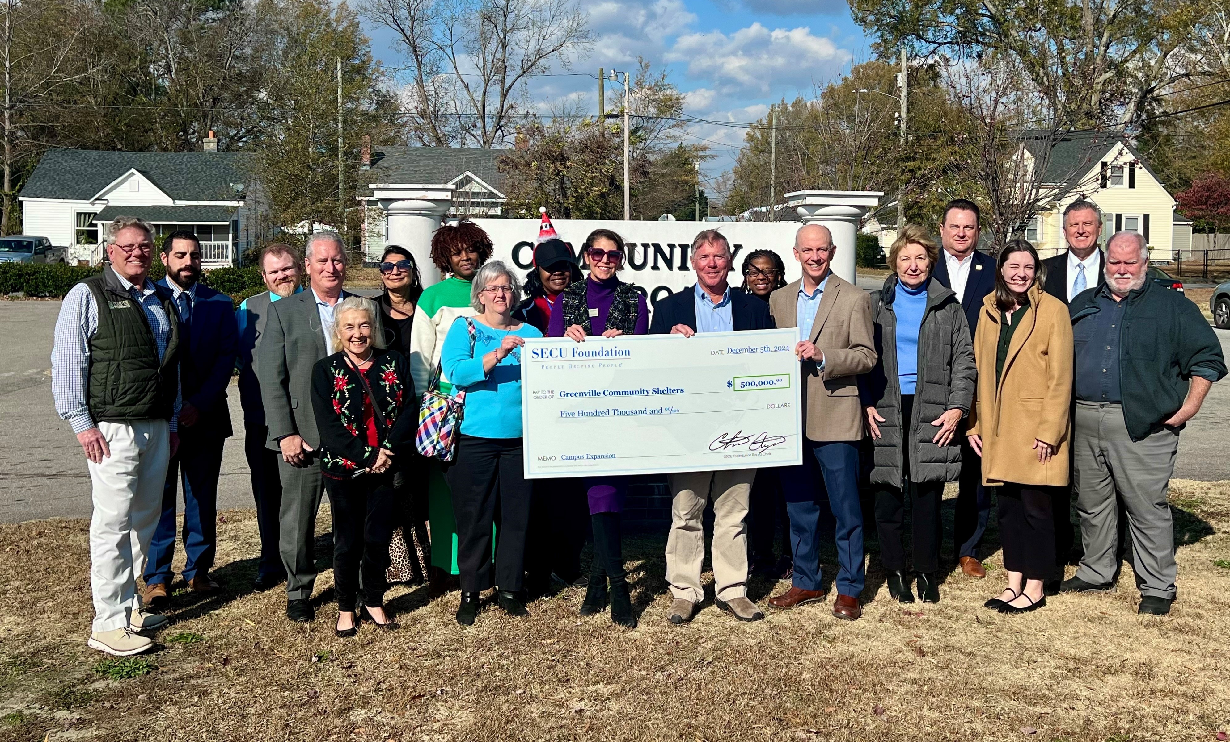 SECU Foundation Awards $500,000 Grant for Expansion of Community Crossroads Center in Pitt County