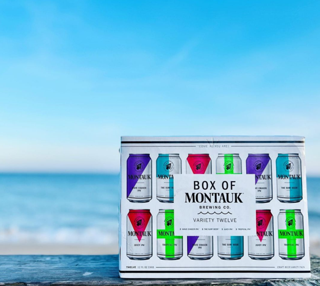 These new Montauk Brewing craft beers are available in various styles and formats, including 6-packs, 12oz cans, and single-serve 19.2oz cans.