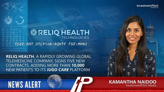 Reliq Health, a rapidly growing global telemedicine company, signs five new contracts, adding more than 10,000 new patients to its iUGO Care Platform: Reliq Health, a rapidly growing global telemedicine company, signs five new contracts, adding more than 10,000 new patients to its iUGO Care Platform