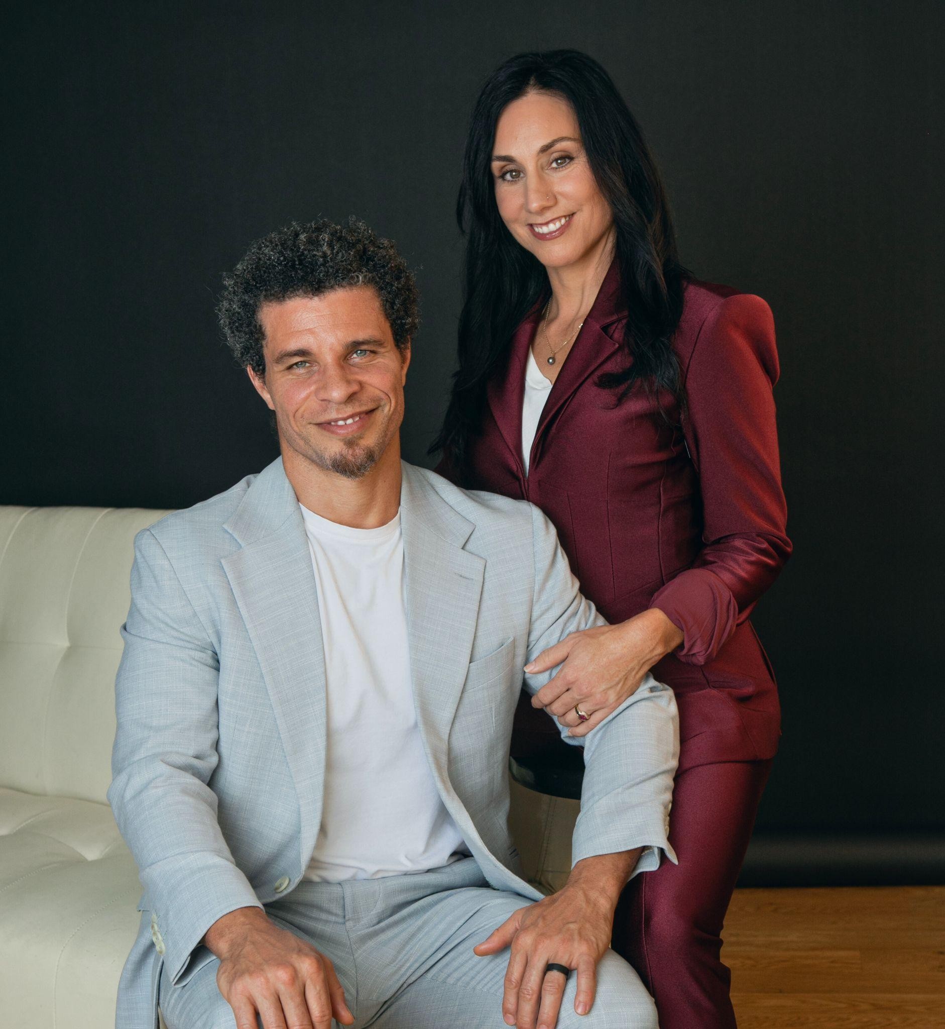 Dr. Saida Désilets and Aaron Michael