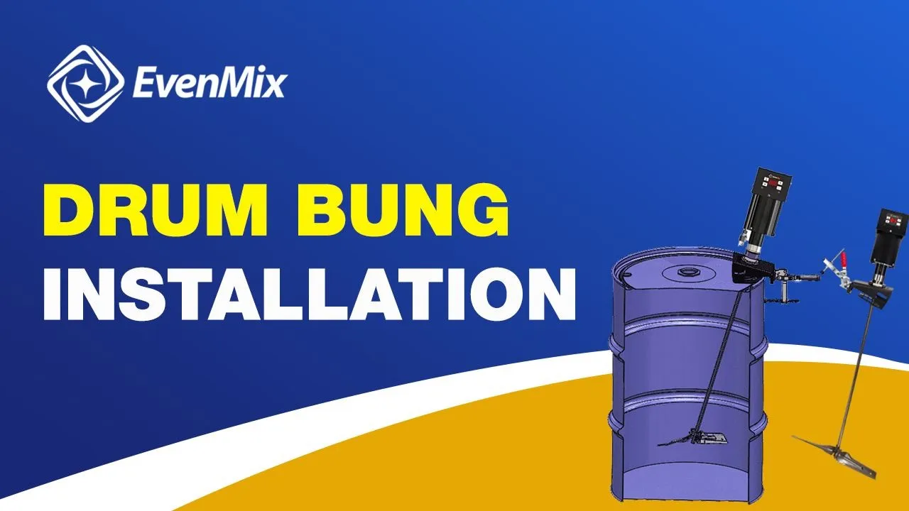 EvenMix launches an easy-to-follow Drum Bung Installation Guide to streamline the process for users.