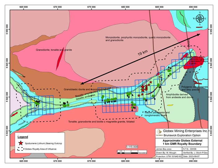 Lac Escale Regional Geology Map