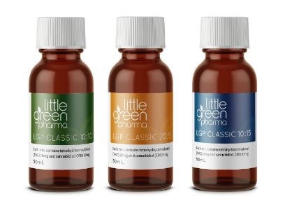 Sample LGP medicinal cannabis products