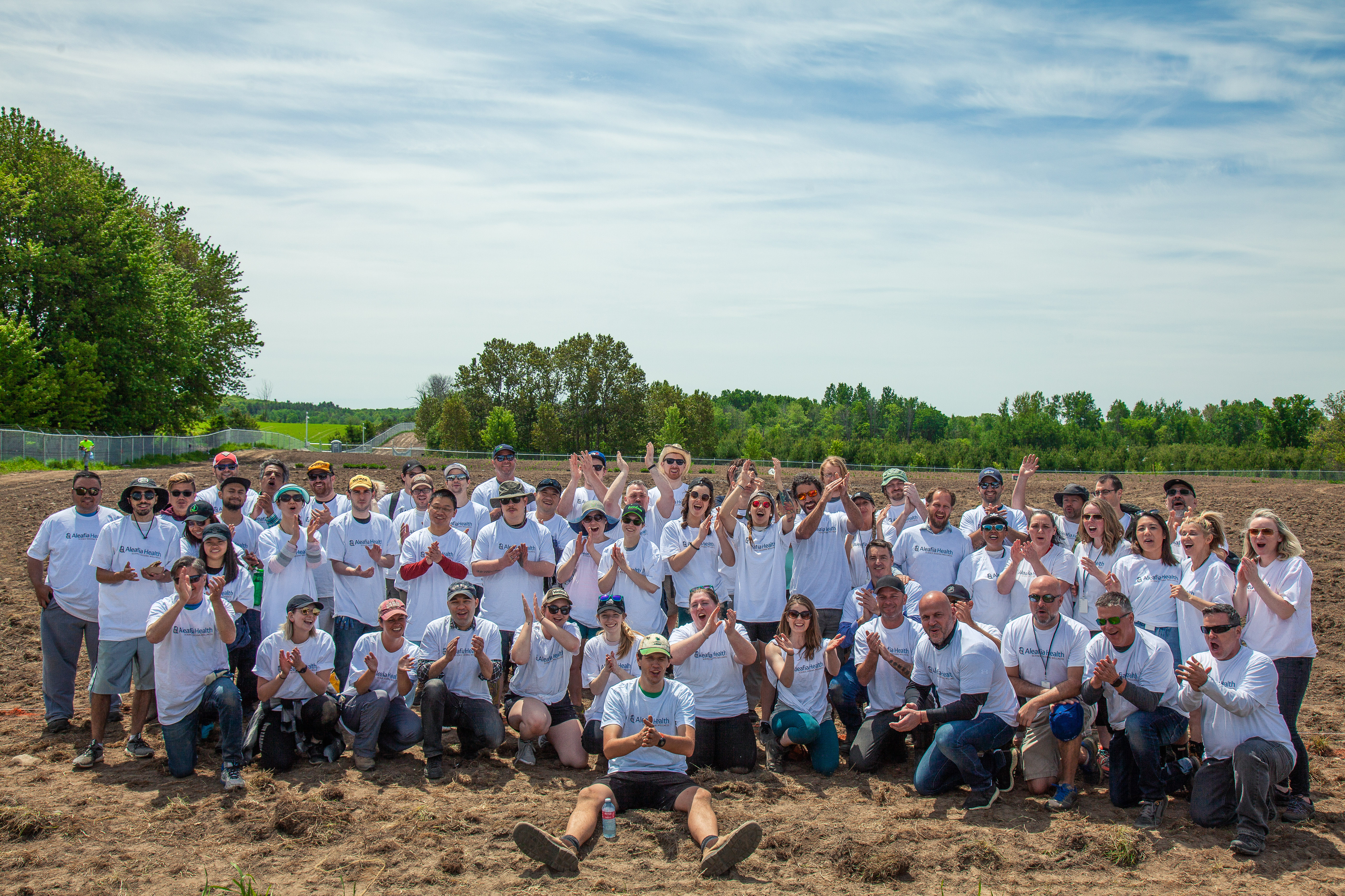 Aleafia Health Outdoor Cultivation