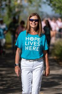 Participants à la Randonnée de l’espoir de Cancer de l’ovaire Canada
