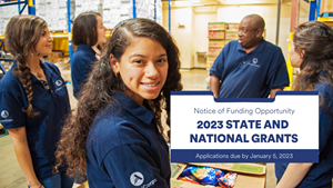 AmeriCorps Announces 2023 State and National Grants Competition