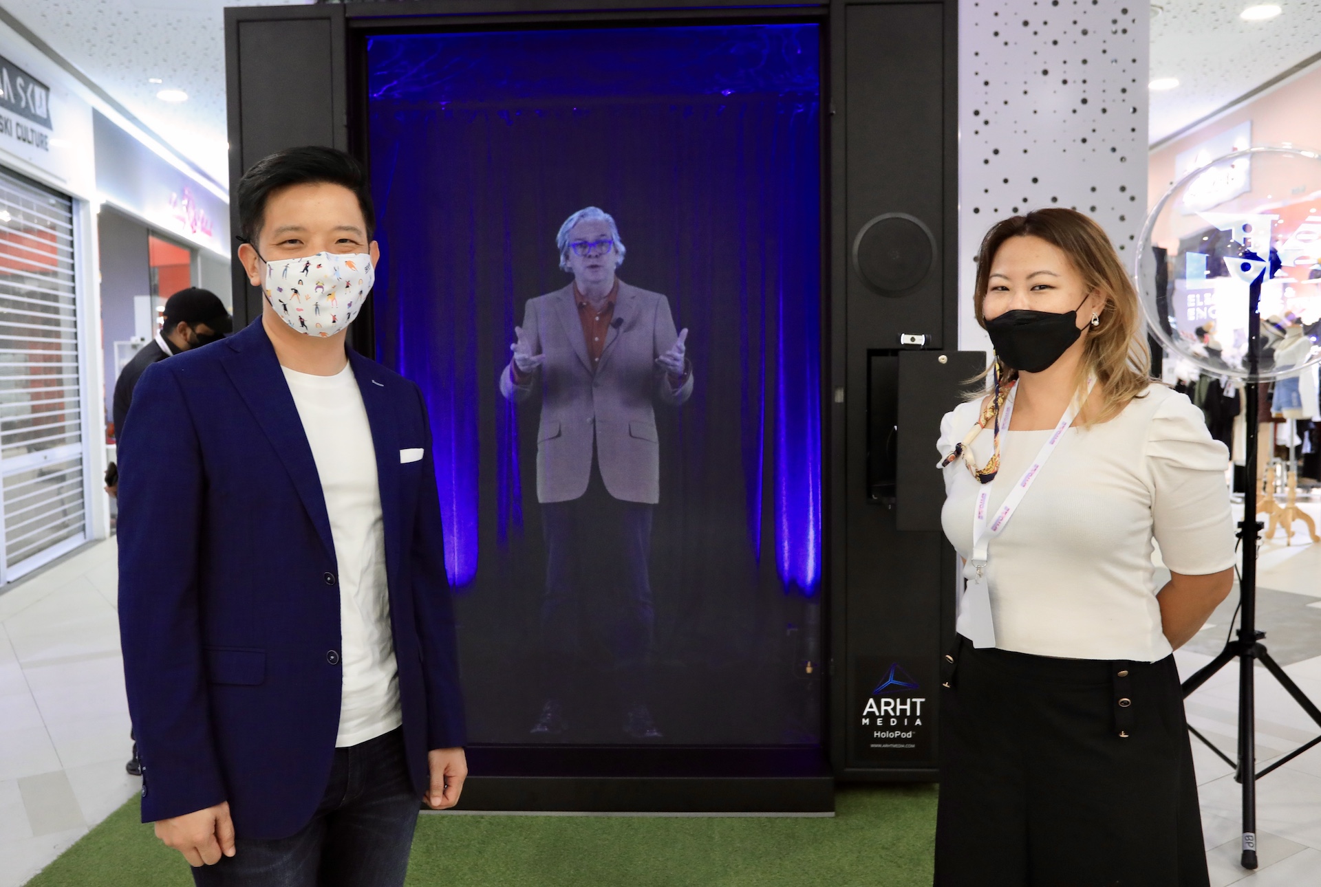 ARHT Media's HoloPresence Technology Featured at EPITOME -The In-Person Young Entrepreneurship Conference In Singapore