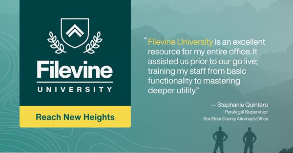 Launch of Filevine University