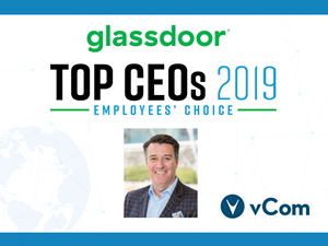 Glassdoor Top 50 CEO vCom Gary Storm