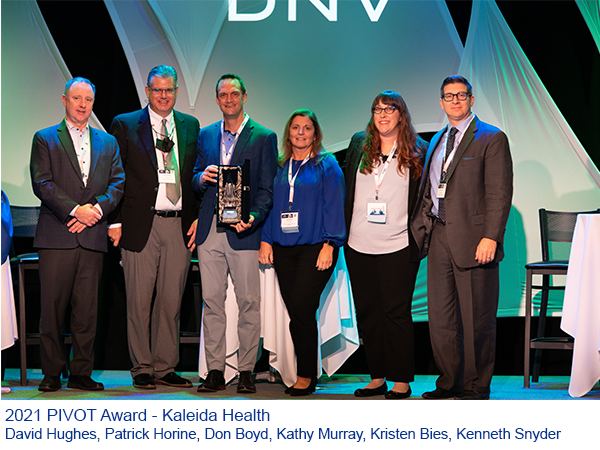 2021 DNV PIVOT Award - Kaleida Health