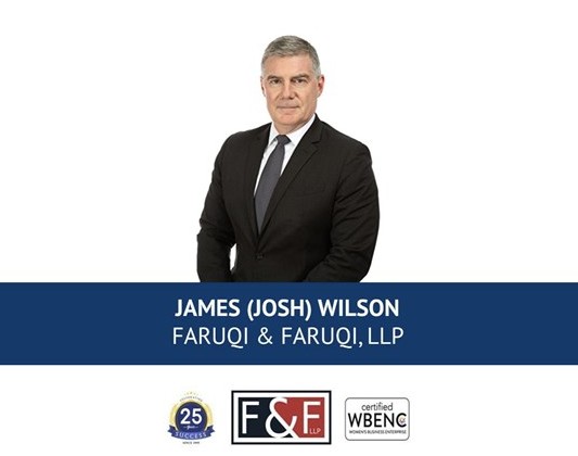 Faruqi & Faruqi Partner James (Josh) Wilson