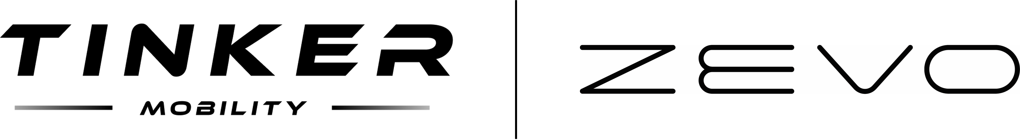 Black Tinker x Zevo Logo Lock Up