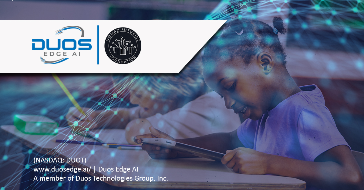Duos Edge AI Joins Nomad Futurist Foundation as Inspiration Sponsor