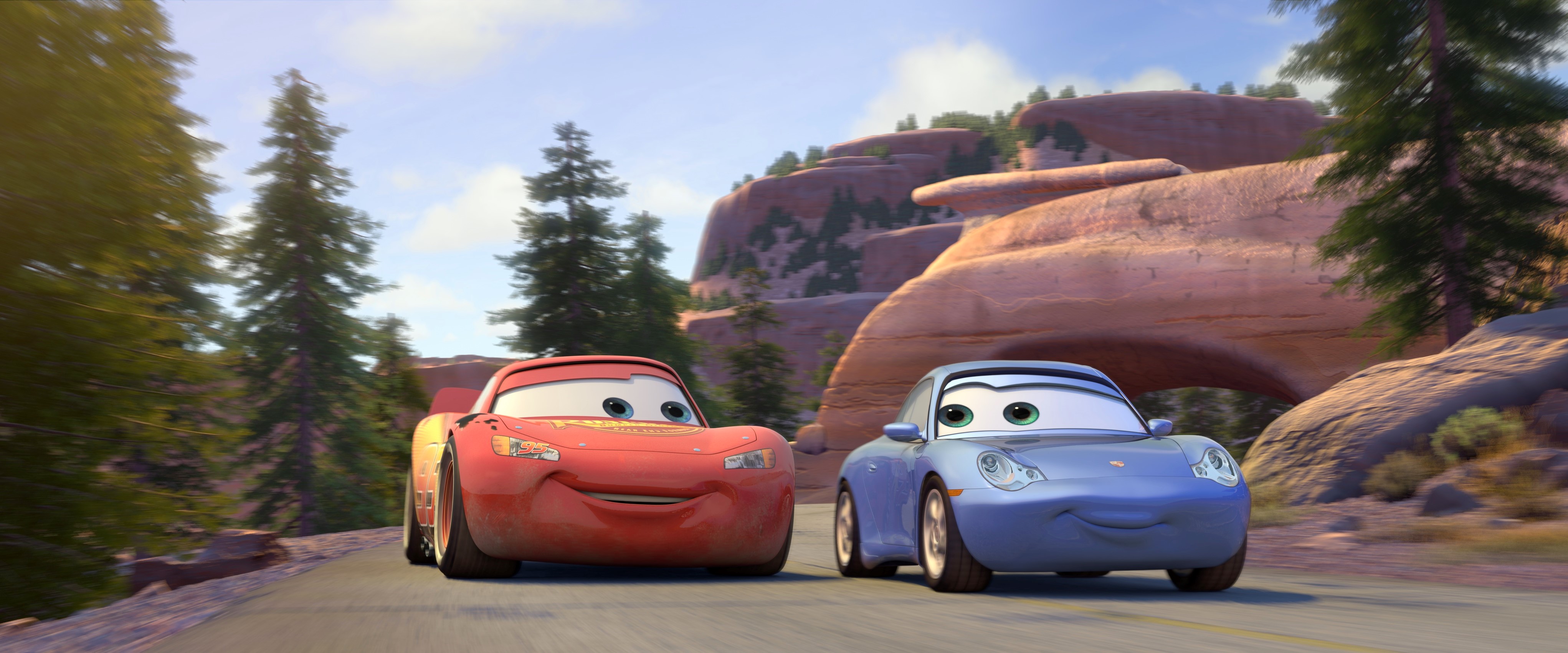 Sally Carrera and Lightning McQueen to reunite after more than a decade at Rennsport Reunion 7