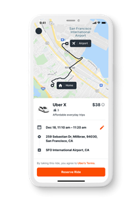 Etta business travel management software with Uber for Business integration