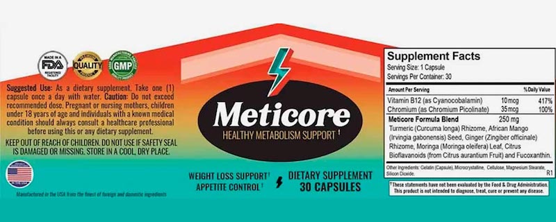Meticore è una delle formule di perdita di peso più vendute al mondo.