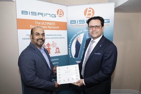 Richmond Hill MP Majid Jowhari's visit to the BisRing office