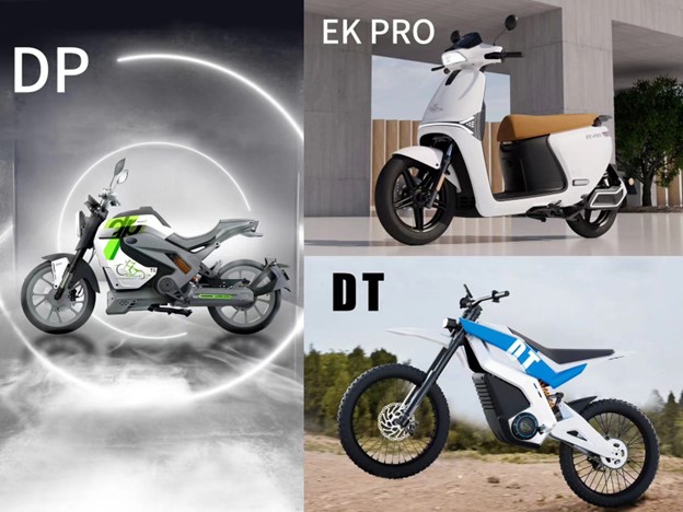 Three New Electric Motorcycle Models