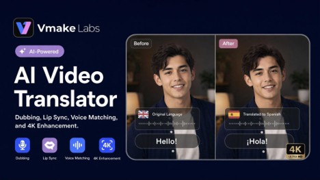 Vmake AI Video Translator