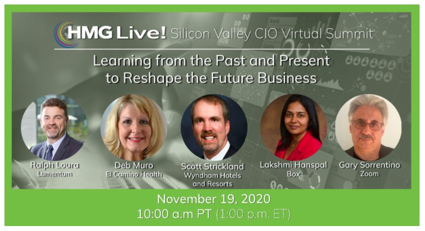 2020 HMG Live! Silicon Valley CIO Executive Leadership Summit