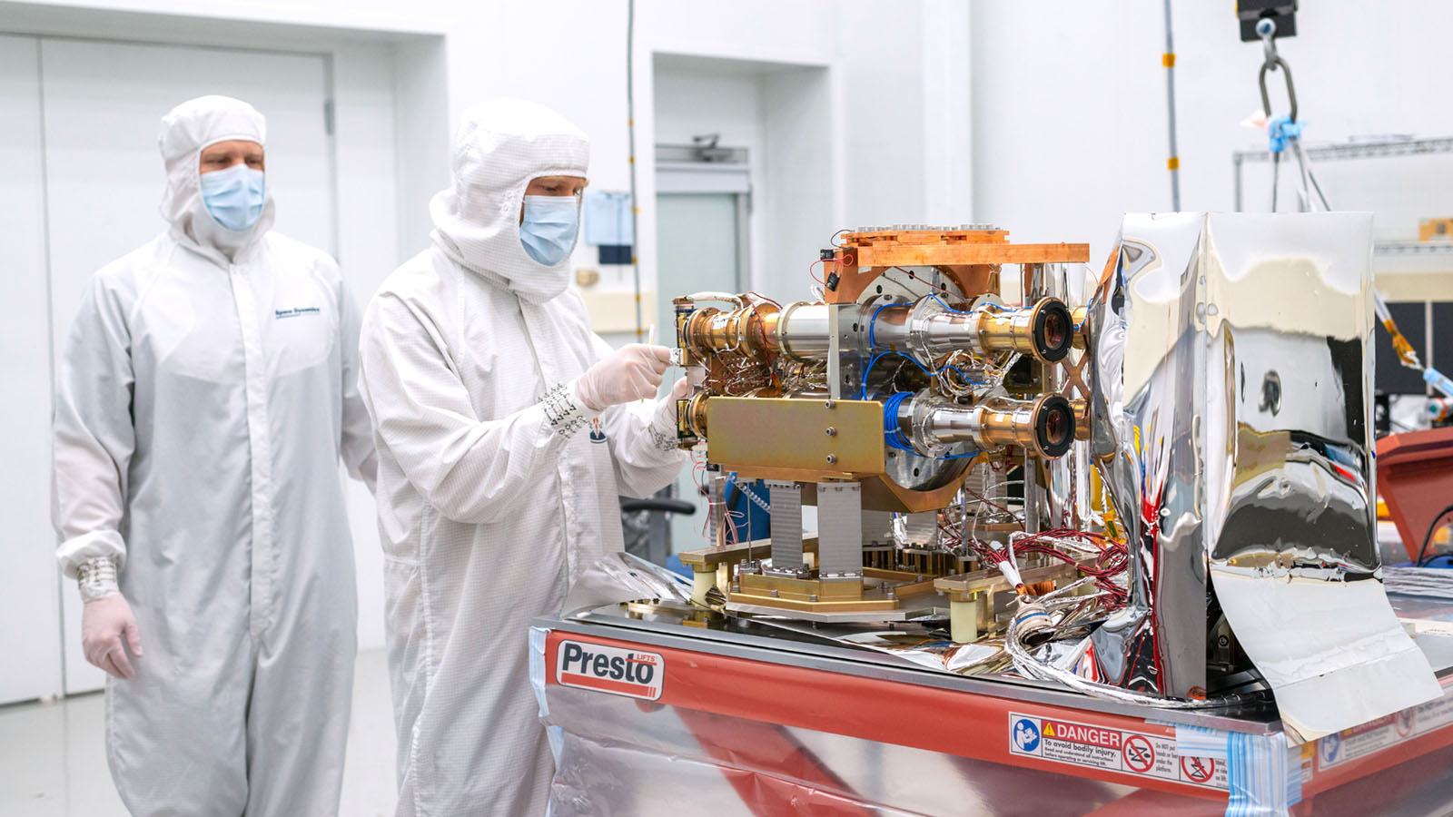 SDL Engineers Work on Space Telescope