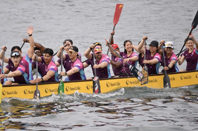 Paddles Up: Canada's Waverunners Earn Third Place at the 50th Sun Life Hong Kong International Dragon Boat Races: Paddles Up: Canada
