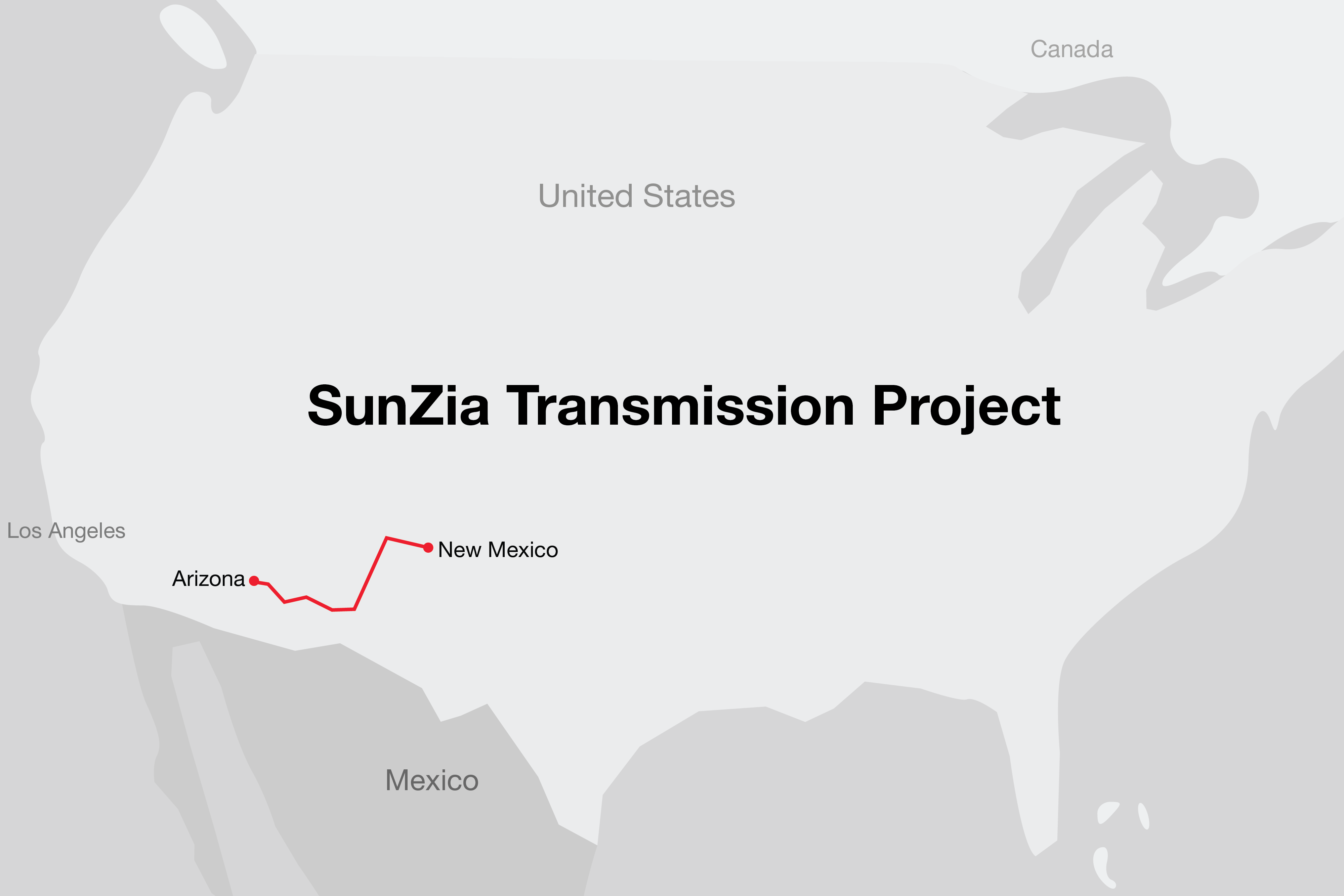 SunZia Transmission route