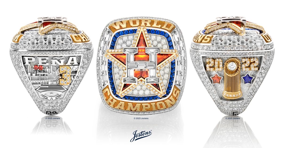 Astros 2022 World Series Champions Replica 12 Trophy