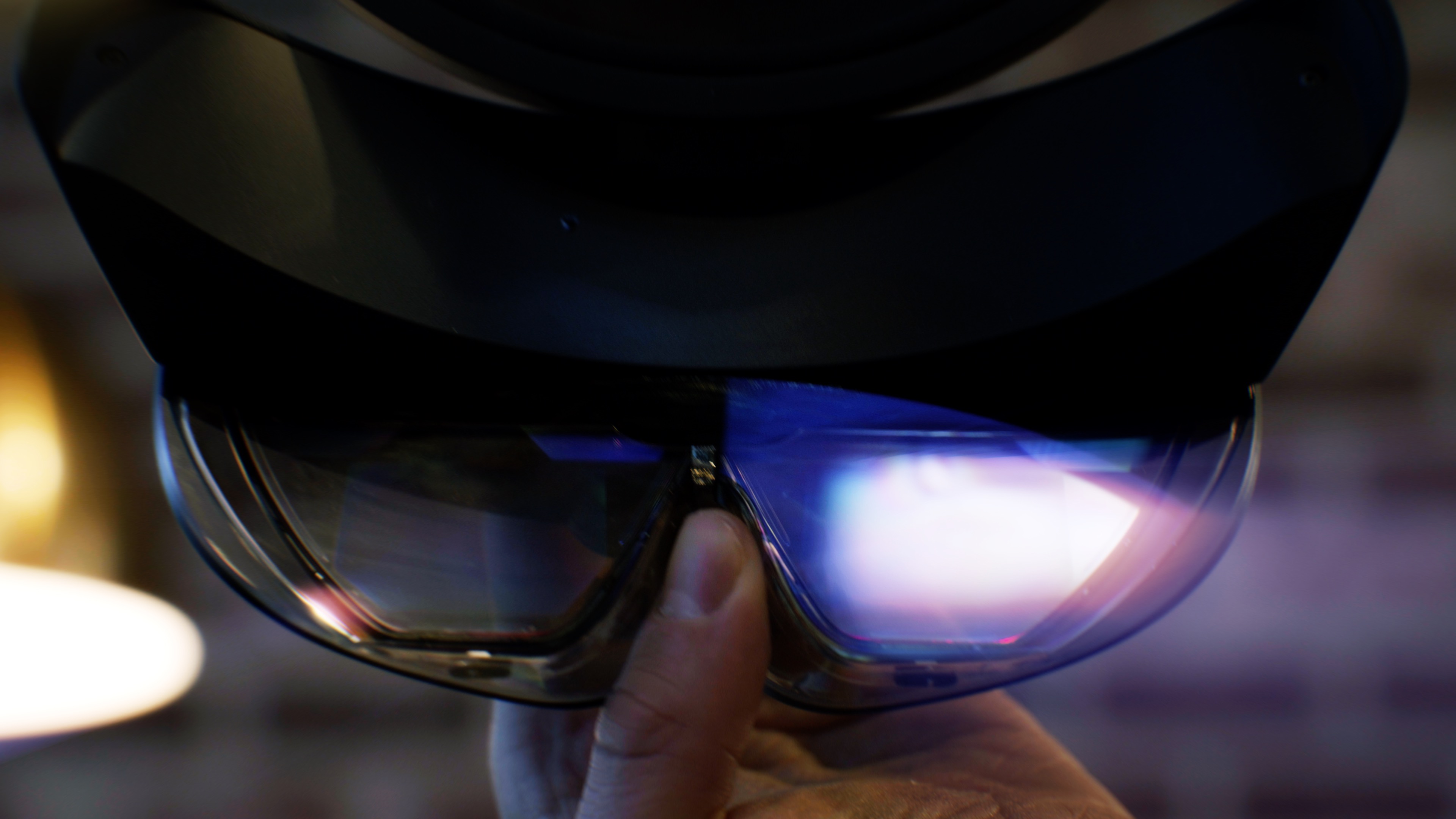 Microsoft HoloLens headset