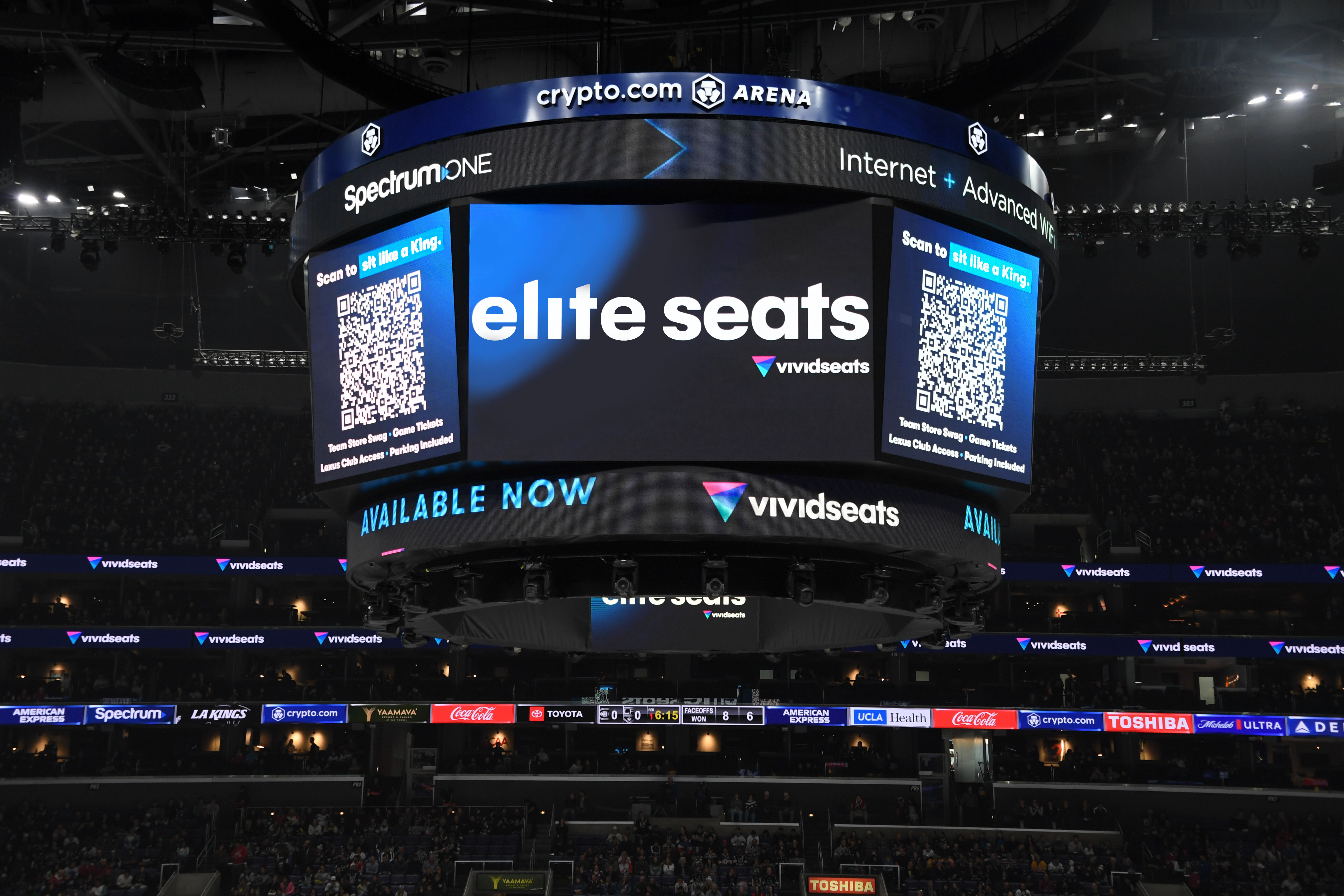 AEG and Vivid Seats Announce LA Kings Partnership