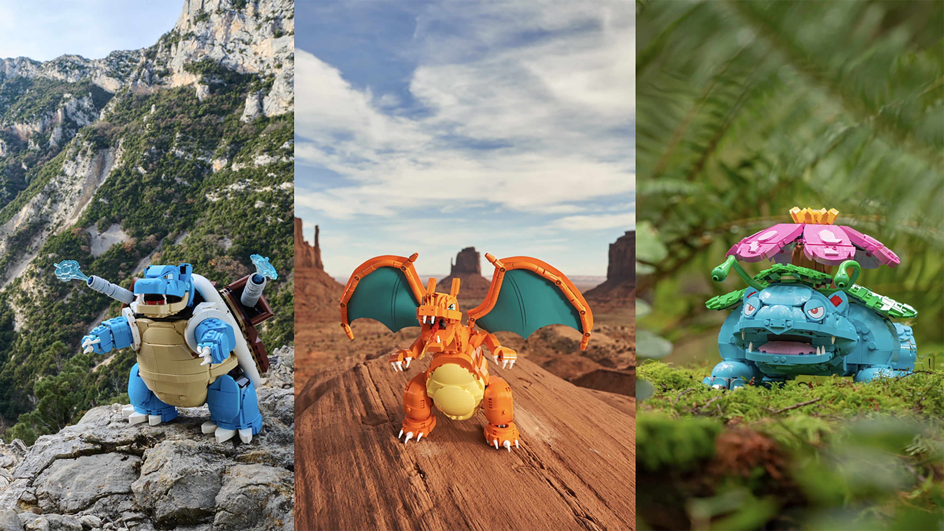 LEGO Poke´mon Venusaur, Charizard and Blastoise_Trio copy_300dpi