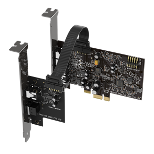 Sound Blaster Audigy Fx V2 features a separate daughter board as an upgrade option.