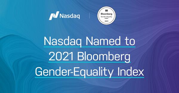 Nasdaq - Bloomberg GEI Index Headline Card