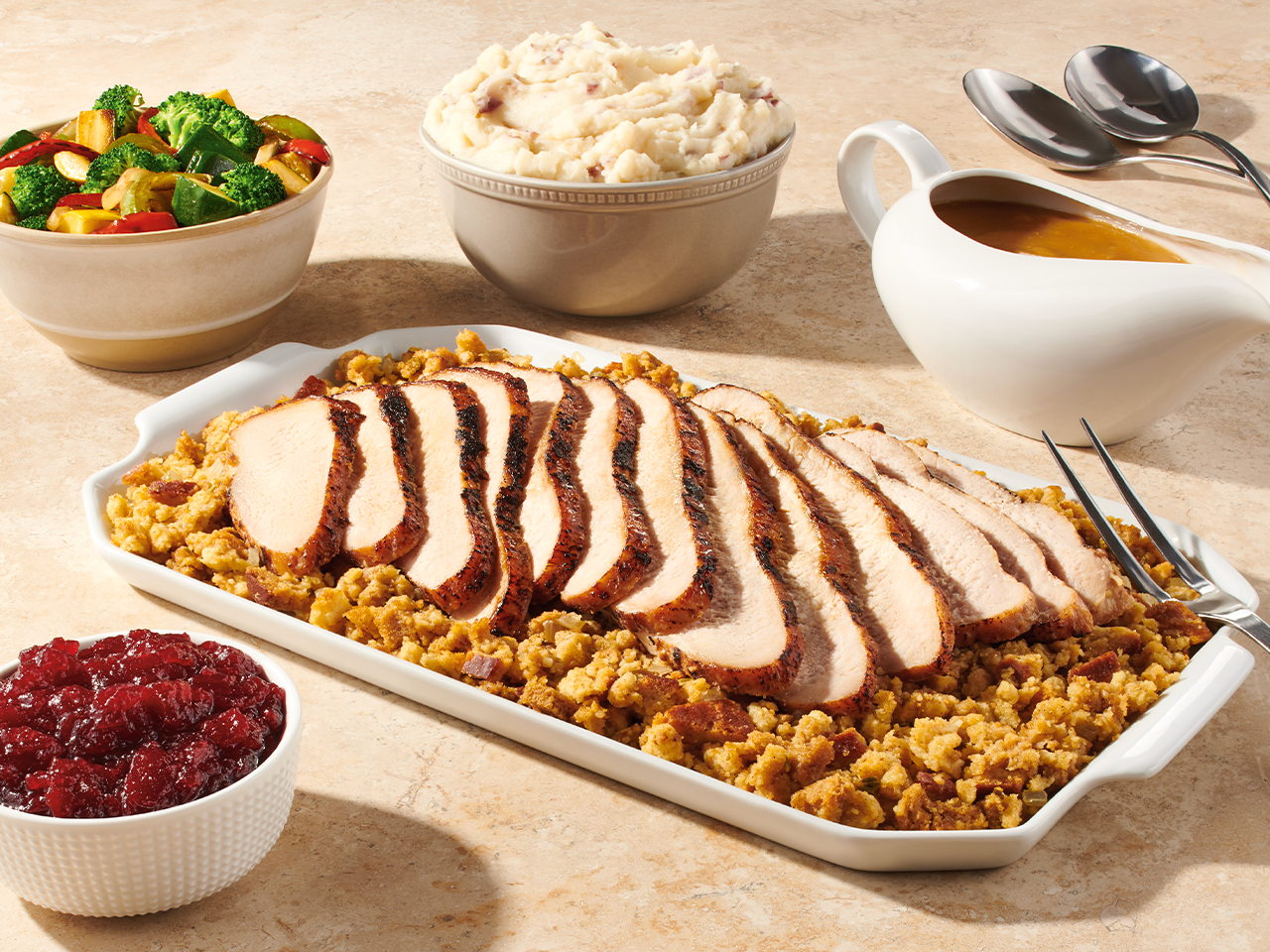 Denny's Holiday Turkey Dinner To-go Bundle