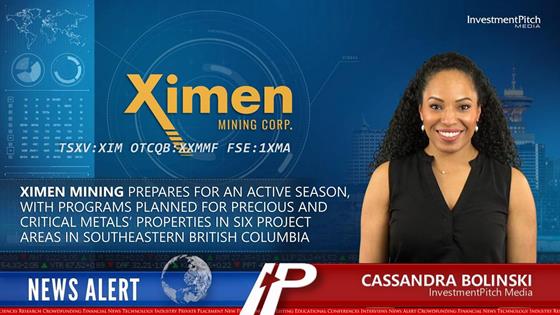 Ximen Mining prepares for an active season, with programs planned for precious and critical metals’ properties in six project areas in southeastern British Columbia.: Ximen Mining prepares for an active season, with programs planned for precious and critical metals’ properties in six project areas in southeastern British Columbia.