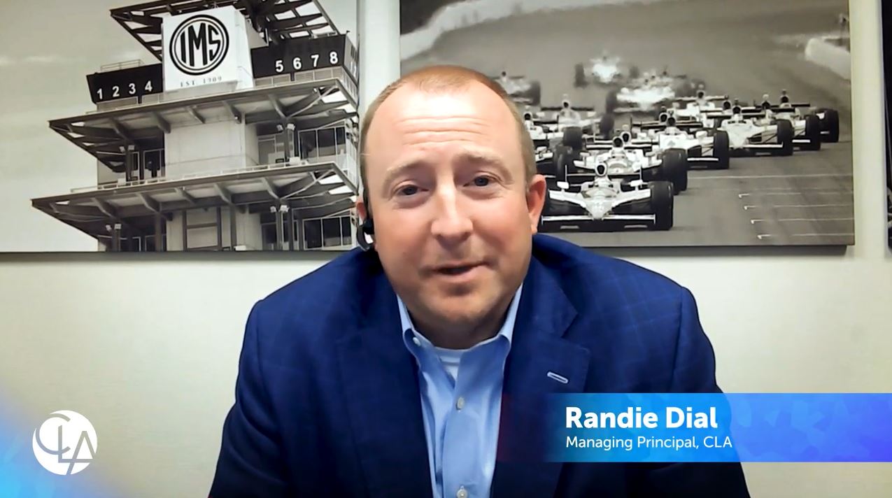 CLA’s goal is to help professional service organizations thrive. To learn more, watch our professional services organization video or contact Randie Dial.