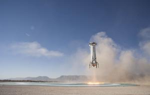 Blue Origin's New Shepard landing