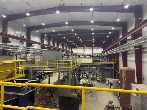 Processing Plant - Piping and Electrical Installation Advancing