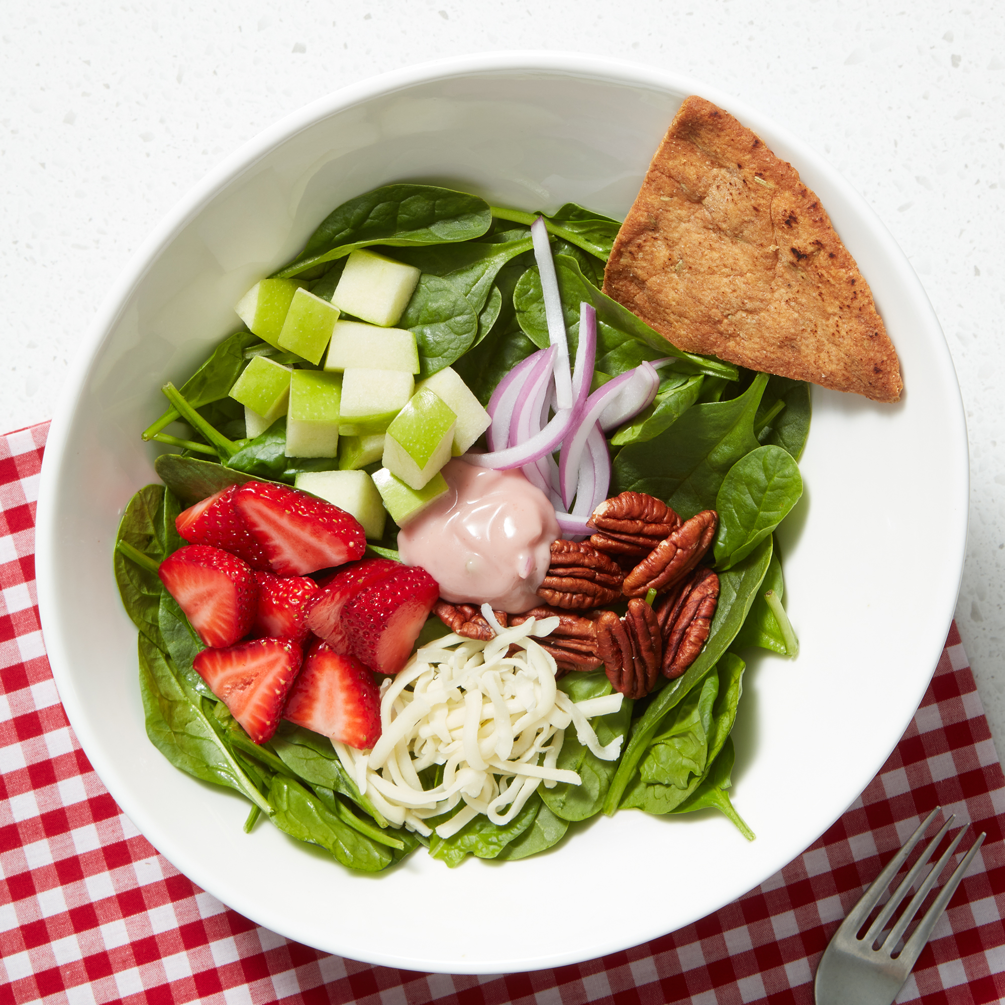 The Chopped Leaf Has a Fresh Take (and Shake!) on Summer with Strawberry Salad