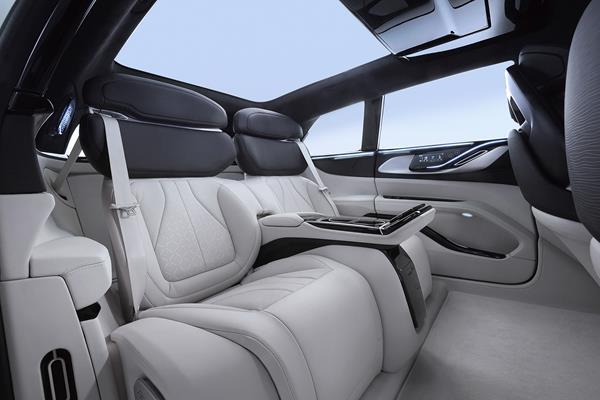 Faraday Future FF 91 Backseat Interior