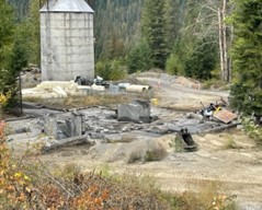 Final state of the Pend Oreille Crusher Building