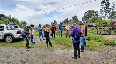 Guided visits with community members during project  formulation stage