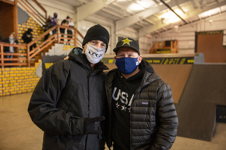 Head Judge Mike Laird and U.S. BMX Freestyle Head Coach Ryan Nyquist; 
Photo Credit: USA BMX/ Woodward