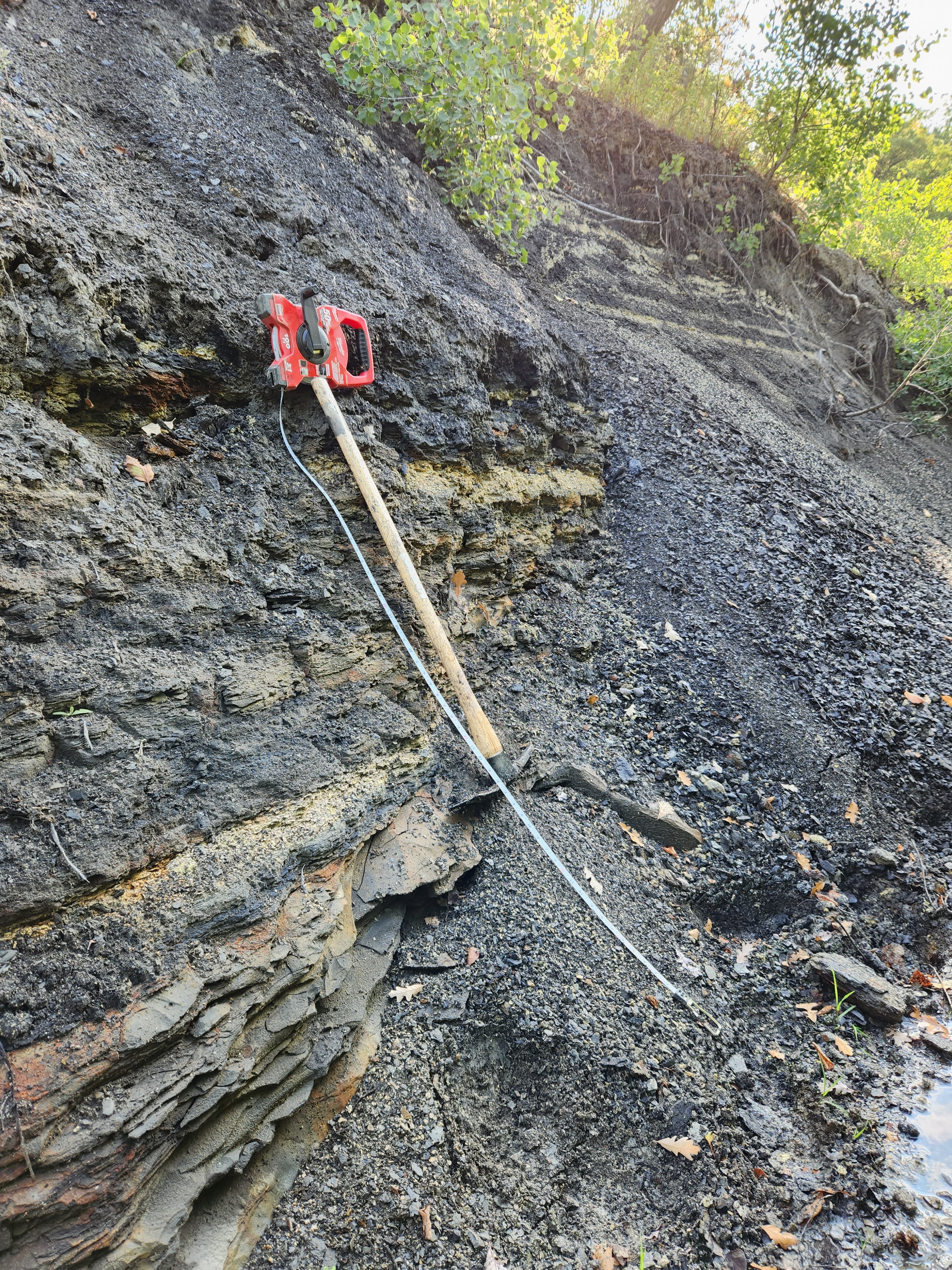 Outcrop at Lost Basin Project