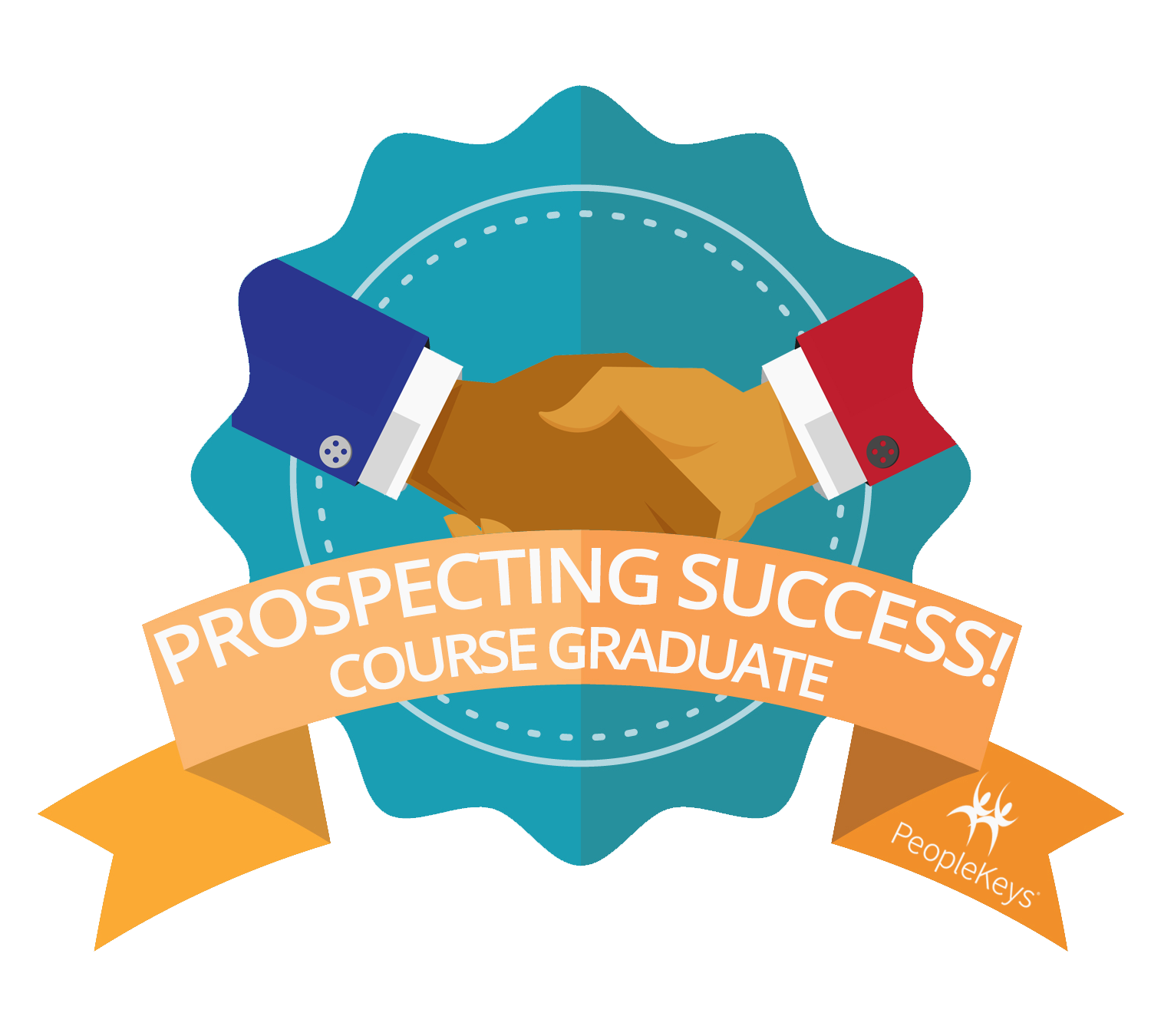 Successfully complete the Prospecting Success! course and gain a digital badge to show off on your LinkedIn page, email signature and more.