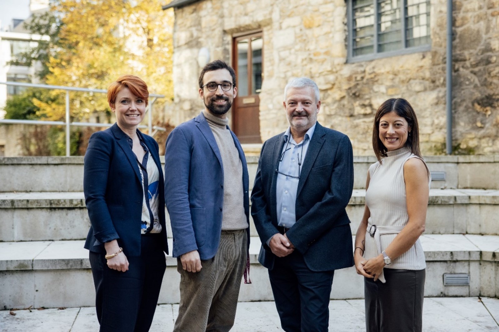 Panellists from left to right: Dr. Nicola Ranger, Professor Andrea Chiavari, David Barrett, and Professor Banu Demir Pakel at Oxford WERD event