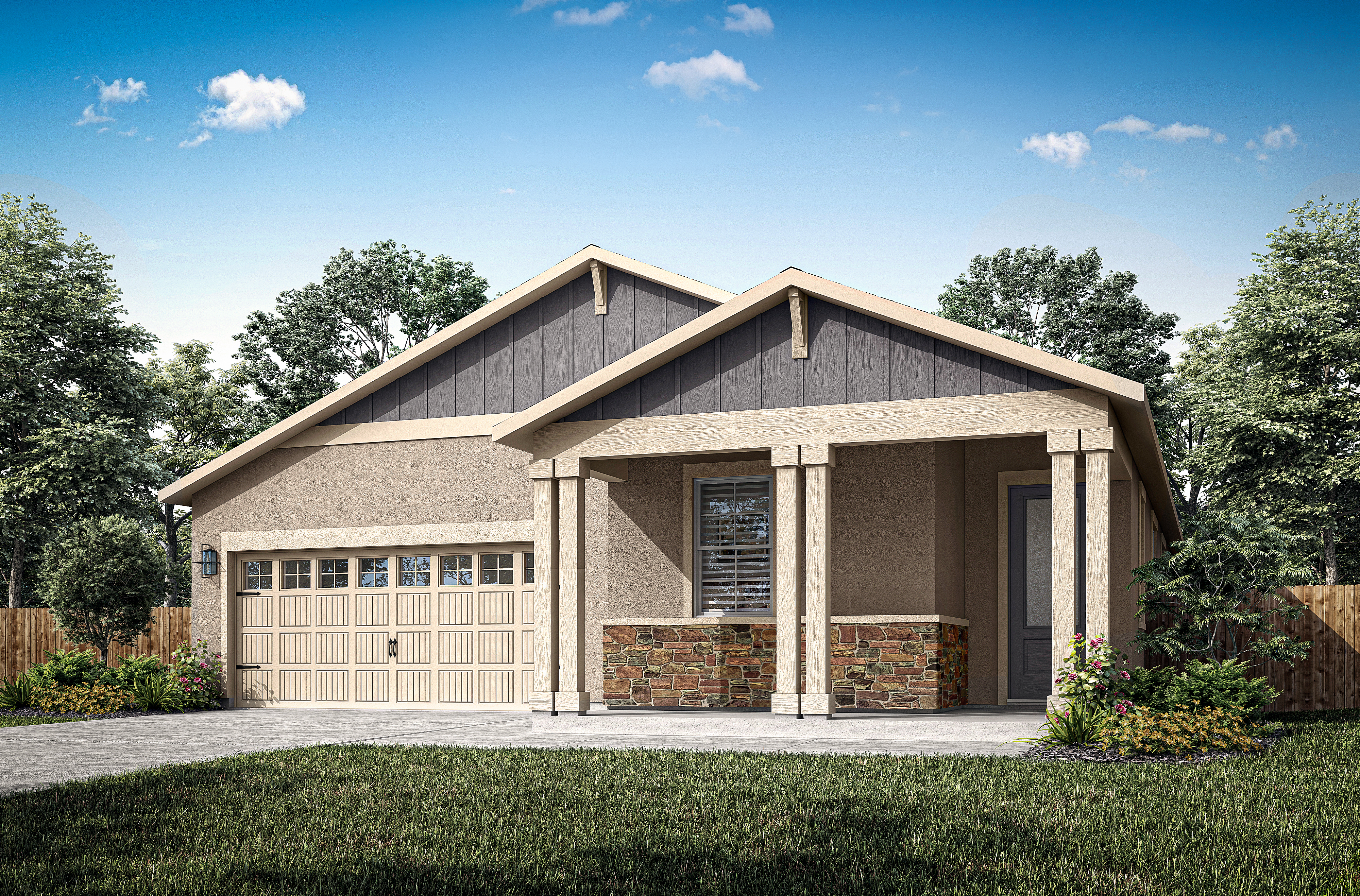 Diamond Bar East by LGI Homes offers a variety of brand-new, move-in ready homes located in Riverbank near Modesto.